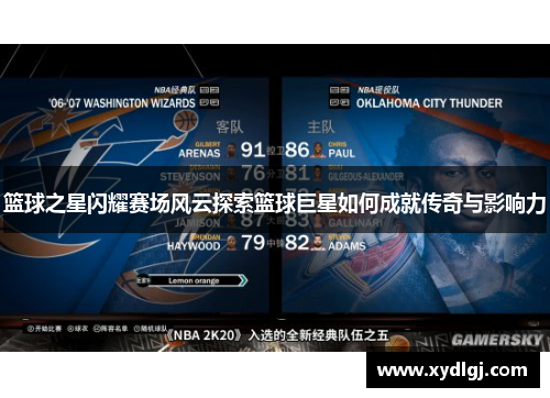 篮球之星闪耀赛场风云探索篮球巨星如何成就传奇与影响力